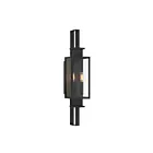 Savoy House 5-826-BK Ascott 2-Lights 120W Matte Black Outdoor Wall Lantern