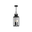 Savoy house 5-827-BK Ascott 3-Lights 120W Outdoor Hanging Lantern