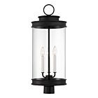 Savoy House Englewood 5-902-BK 3-Lights 180W Matte Black Outdoor Post Lantern