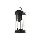 Savoy House 5-904-BK Englewood 2-Lights 80W Matte Black Outdoor Wall Lantern