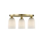 Savoy House 6-1247-3-127 Baldwin 3-Lights 60W Brass Incandescent/LED Semi Flush Mount
