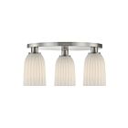 Savoy House 6-1247-3-SN Baldwin 3-Lights 60W Satin Nickel Incandescent/LED Semi Flush Mount