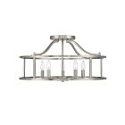 Savoy House Essentials 6-1679-5-SN Stockton 5-Lights 300W Satin Nickel Semi Flush Mount