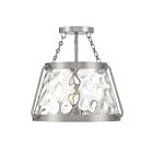 Savoy House Essentials 6-1802-3-SN Crawford 3-Lights 180W Satin Nickel Semi Flush Mount