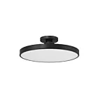 Savoy House 6-2969-1-89 1-Light 50W Matte Black Semi Flush Mount