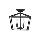 Savoy House Essentials 6-328-4-44 Townsend 4-Lights 240W Classic Bronze Semi Flush Mount