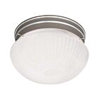 Savoy House 6-403-9-SN 2-Lights 120W Satin Nickel Flush Mount