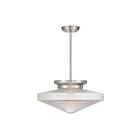 Savoy House 6-4464-1-SN Norwich 1-Light 60W Satin Nickel Incandescent/LED Pendant