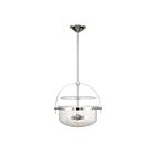 Savoy House 6-4723-4-11 Denmar 4-Lights 240W Polished Chrome Convertible Semi-Flush Mount or Pendant