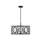 Savoy House 6-5065-5-89 5-Lights 300W Matte Black Pendant