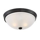 Savoy House Essentials 6-780-13-13 2-Lights 120W English Bronze Flush Mount