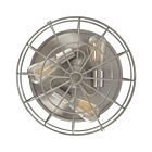 Savoy House 6-8074-15-SN Scout 3-Lights 180W Satin Nickel Flush Mount