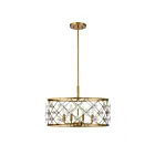 Savoy House 6-8410-4-322 4-Lights 240W Warm Brass Pendant