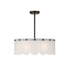Savoy House 6-9801-4-15 Ashton 4-Lights 60W Mediterranean Bronze Incandescent/LED Pendant