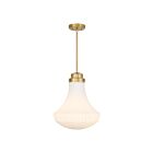 Savoy House 7-0108-1-322 Bartlet 1-Light 60W Warm Brass Incandescent/LED Pendant
