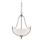 Savoy House Essentials Herndon 7-1004-3-SN 3-Lights 180W Satin Nickel Pendant