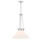 Savoy House Myers 7-1011-1-109 1-Light 60W Polished Nickel Pendant