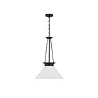 Savoy House Myers 7-1011-1-89 1-Light 60W Matte Black Pendant