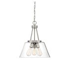 Savoy House Essentials Calhoun 7-1025-3-SN 3-Lights 180W Satin Nickel Pendant