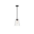 Savoy House Essentials Calhoun 7-1027-1-89 1-Lights 60W Matte Black Pendant