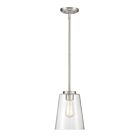 Savoy House Essentials Calhoun 7-1027-1-SN 1-Lights 60W Satin Nickel Pendant