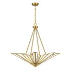 Savoy House 7-1038-4-322 4-Lights 240W Warm Brass Pendant