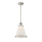 Savoy House Essentials Ashmont 7-130-1-SN 1-Lights 60W Satin Nickel Pendant