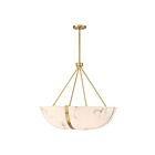 Savoy House 7-1451-4-322 Chalfont 4-Lights 60W Warm Brass Incandescent/LED Pendant