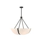 Savoy House 7-1451-4-89 Chalfont 4-Lights 60W Matte Black Incandescent/LED Pendant