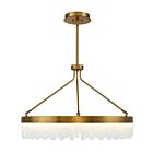 Savoy House Landon 7-1621-53-322 1-Lights 53W Warm Brass Pendant