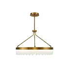 Savoy House Landon 7-1621-53-322 1-Lights 53W Warm Brass Pendant