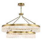Savoy House Landon 7-1622-117-322 2-Lights 234W Warm Brass Pendant