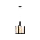 Savoy House Hayward 7-1699-3-143 3-Lights 180W Matte Black with Warm Brass Accents Pendant