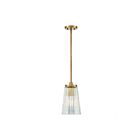 Savoy House Essentials Chantilly 7-1742-1-322 1-Lights 60W Warm Brass Pendant