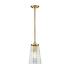 Savoy House Essentials Chantilly 7-1742-1-322 1-Lights 60W Warm Brass Pendant