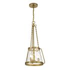Savoy House Essentials Crawford 7-1803-3-322 3-Lights 180W Warm Brass Pendant