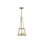Savoy House Essentials Crawford 7-1803-3-322 3-Lights 180W Warm Brass Pendant