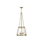 Savoy House Essentials Crawford 7-1804-4-322 4-Lights 240W Warm Brass Pendant