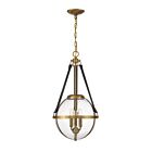 Savoy House Bozeman 7-1837-3-322 3-Lights 180W Warm Brass Pendant