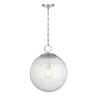Savoy House 7-1840-1-11 1-Light 60W Chrome Pendant