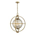 Savoy House Pearl 7-1872-3-322 3-Lights 180W Warm Brass Pendant