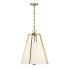 Savoy House Essentials Mansfield 7-1875-3-322 3-Lights 180W Warm Brass Pendant