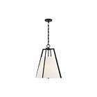 Savoy House Essentials Mansfield 7-1875-3-89 3-Lights 180W Matte Black Pendant