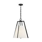 Savoy House Essentials Mansfield 7-1875-3-89 3-Lights 180W Matte Black Pendant
