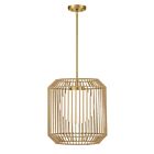 Savoy House 7-2040-1-322 1-Light 60W Warm Brass Pendant
