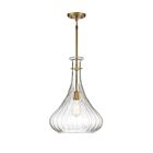 Savoy House Essentials Bristo 7-2265-1-322 1-Lights 60W Warm Brass Pendant