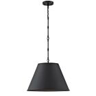 Savoy House Essentials Alden 7-231-1-89 1-Light 60W Matte Black Pendant