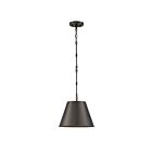 Savoy House Essentials Alden 7-232-1-323 1-Light 60W Old Bronze Pendant
