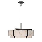 Savoy House 7-2333-6-50 6-Lights 360W Black Cashmere Pendant