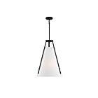 Savoy House Essentials Newport 7-2521-4-89 4-Lights 240W Matte Black Pendant